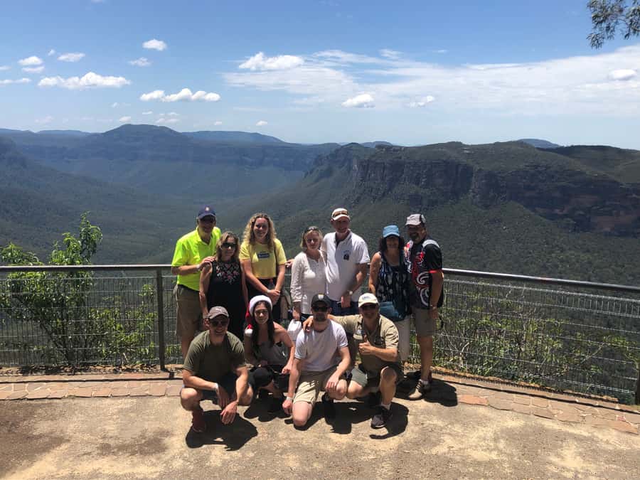 #1 Blue Mountains Tour Scenic World Waterfalls Wildlife Park - The early road to the Blue Mountains