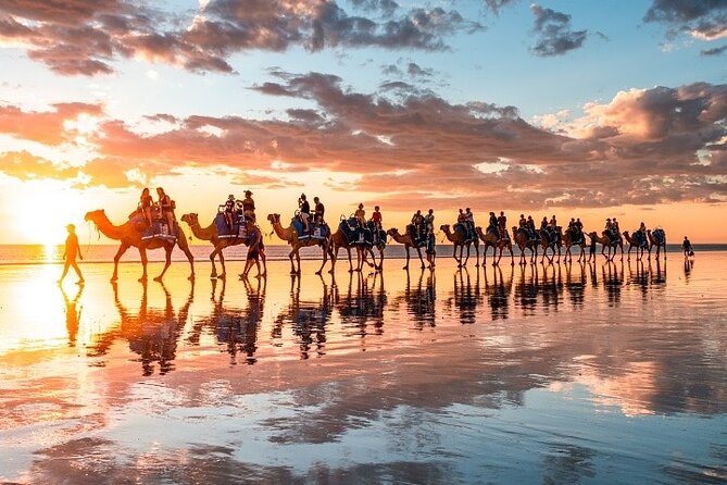 1 Hour Broome Sunset Camel Tour - Booking, weather, and cancellation details