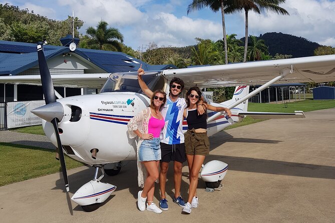 1-Hour Whitsunday Islands and Heart Reef Scenic Flight - Whitehaven Beach and Hill Inlet from above