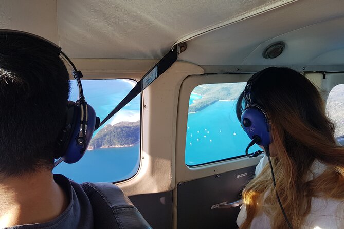 1-Hour Whitsunday Islands and Heart Reef Scenic Flight - From Flametree to the first island views