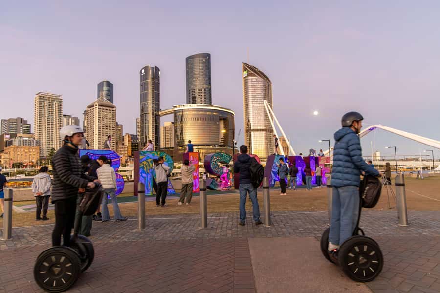 2 hour Brisbane Segway Afternoon & Sunset Thrill Tour - Following Brisbane’s river paths toward South Bank