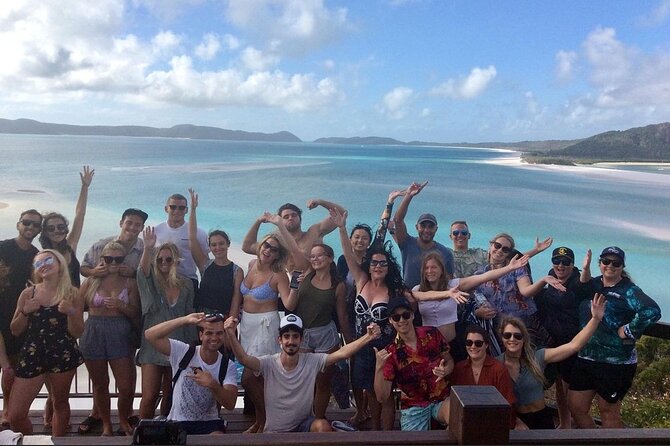 2-Night Whitsunday Islands Sailing Adventure on Trimaran Avatar - Whitehaven Beach and the first big view