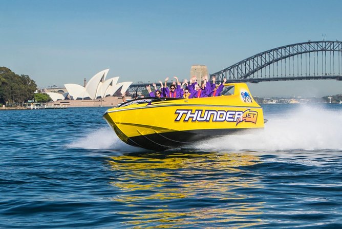 30-Minute Sydney Harbour Jet Boat Ride on Thunder Twist - The Sydney Opera House from the water