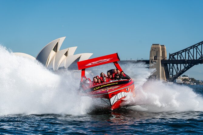 30-Minute Sydney Harbour Jet Boat Thrill Ride - Sydney Opera House Views With a Lot More Spray