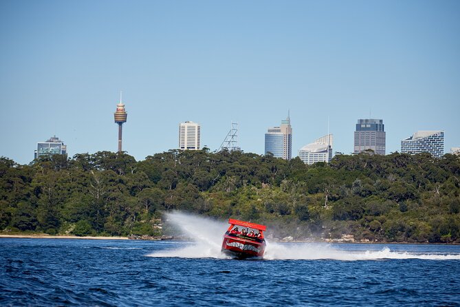 30-Minute Sydney Harbour Jet Boat Thrill Ride - 270-Degree Spins, Power Slides, and Sudden Stops
