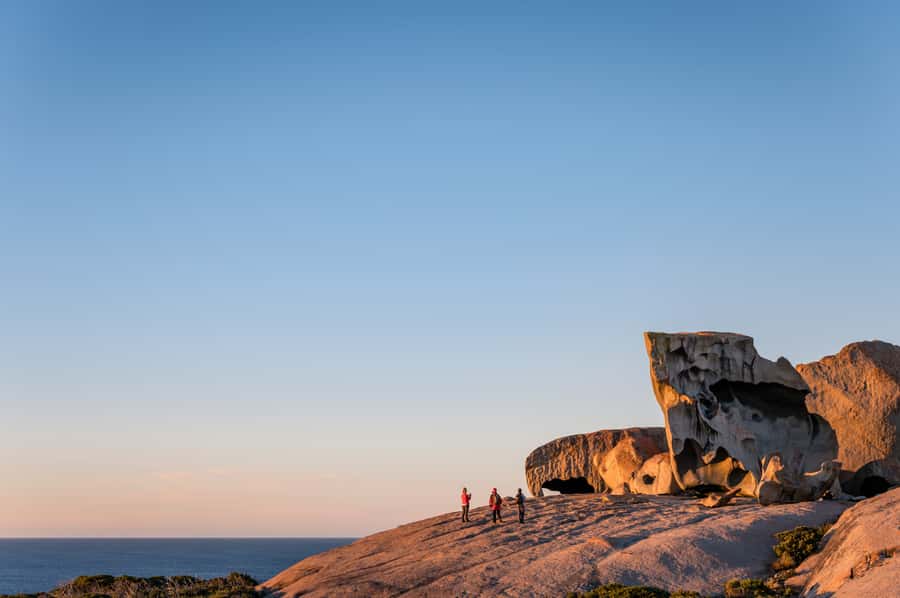 Adelaide: 3-Day Kangaroo Island Adventure Tour with Camping - Remarkable Rocks and Admirals Arch at Flinders Chase