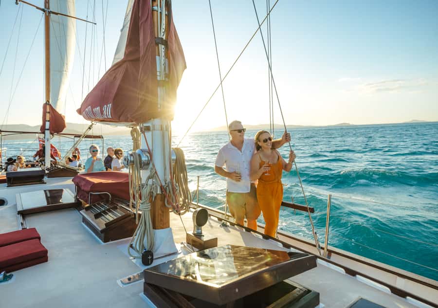 Airlie: Adults Only Sunset Sail with Aperol Spritz/Antipasto - FAQ