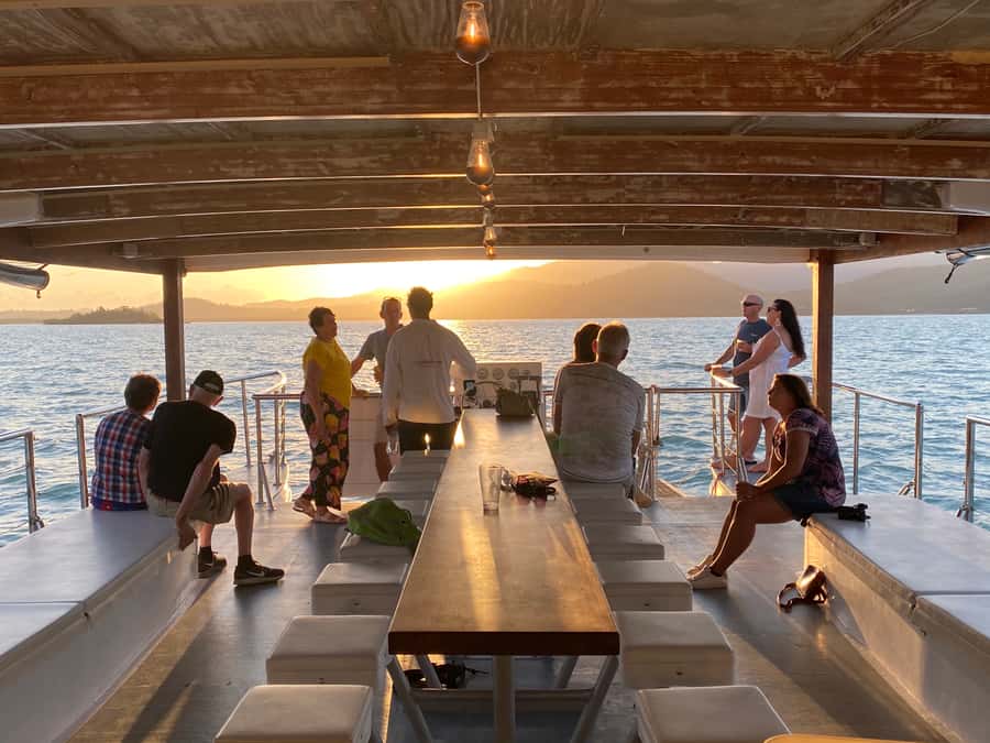 Airlie Beach: 2-Hour Sunset Cruise with Sparkling Wine - Sparkling Wine, Antipasto, and the Onboard Mood