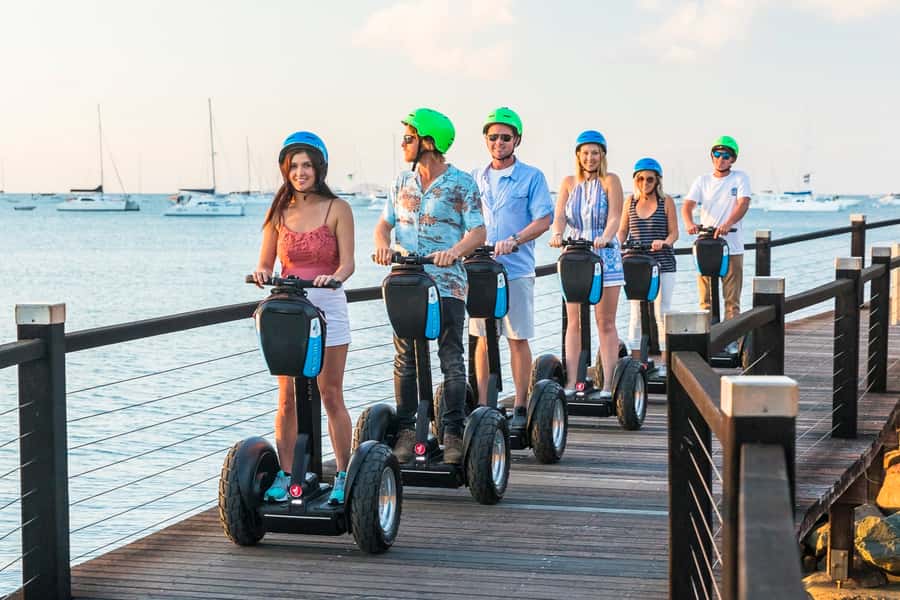 Airlie Beach: 3-Hour Sunset Segway Tour with Dinner - Along the Bicentennial Boardwalk to Pioneer Bay