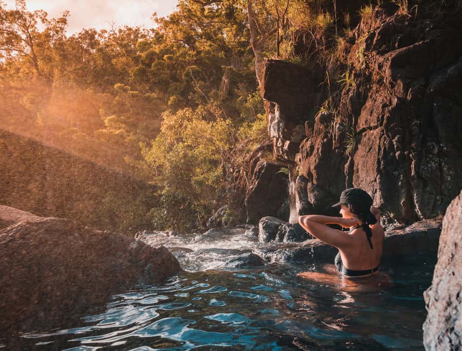 Airlie Beach: Cedar Creek Falls & Northerlies Beach Day Trip - Guides make the short trip feel personal