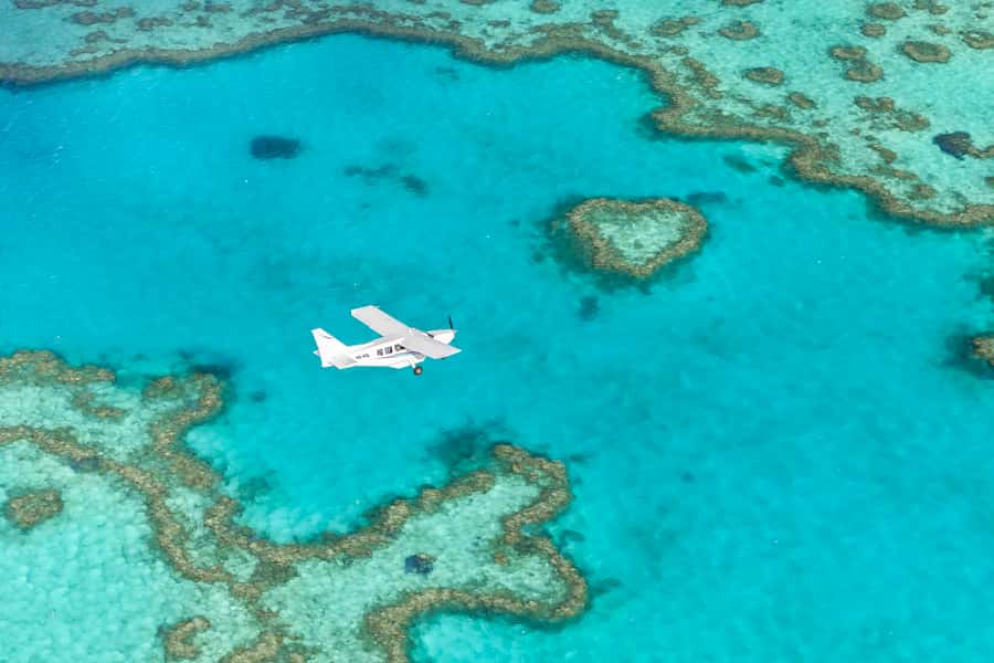 Airlie Beach: Fly Raft Package w Scenic Flight & Snorkeling - From Airlie Beach to the fastest rafts