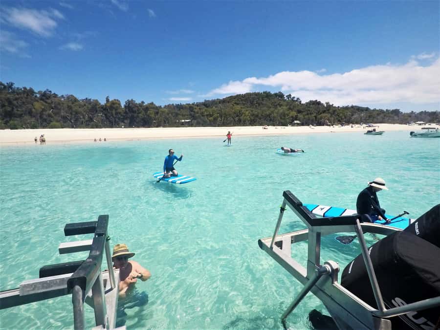 Airlie Beach: Whitehaven Beach Club - Hill Inlet and the famous swirling sands