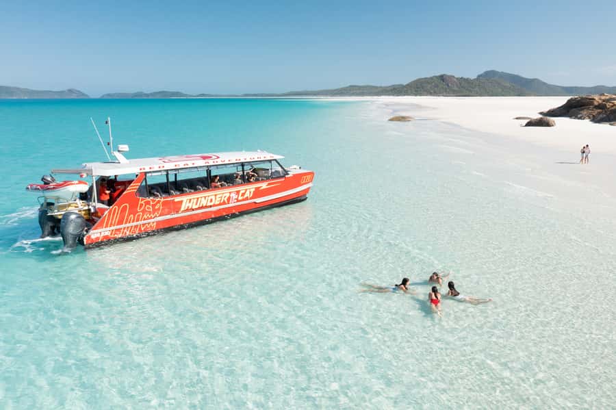 Airlie Beach: Whitehaven Full-Day Eco-Cruise with Buffet - Getting from Airlie Beach to the marina