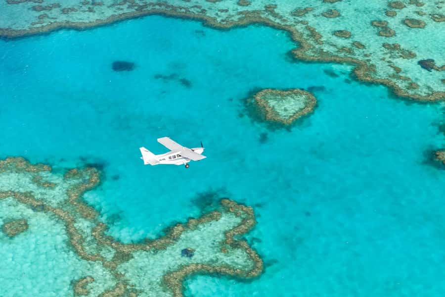 Airlie Beach: Whitsundays & Heart Reef Scenic Flight - Waiting comfortably at Whitsunday Airport
