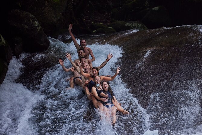 Barefoot Atherton Tablelands Adventure by Cairns Waterfalls - Mungalli Falls makes a good lunch pause