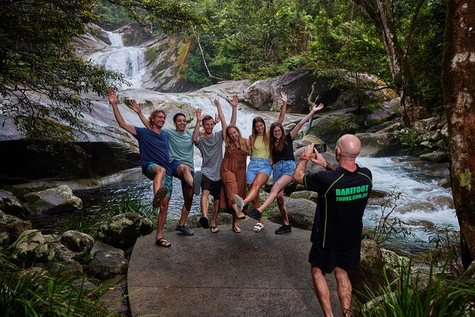 Barefoot Atherton Tablelands Adventure by Cairns Waterfalls - Lake Eacham offers the quietest swim