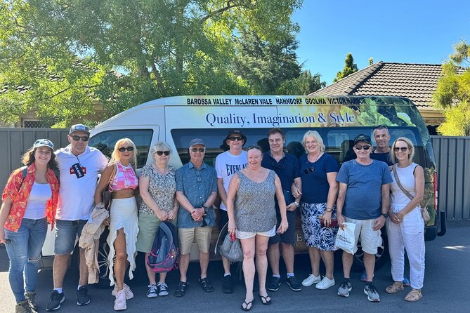 Barossa Valley Inc Maggie Beers & Hahndorf (German Village) - Maggie Beer brings food before the wine