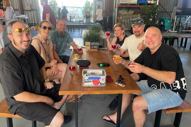 Brisbane Brewery Full Day Tour with Lunch - White Lies: a chance for unusual tasters