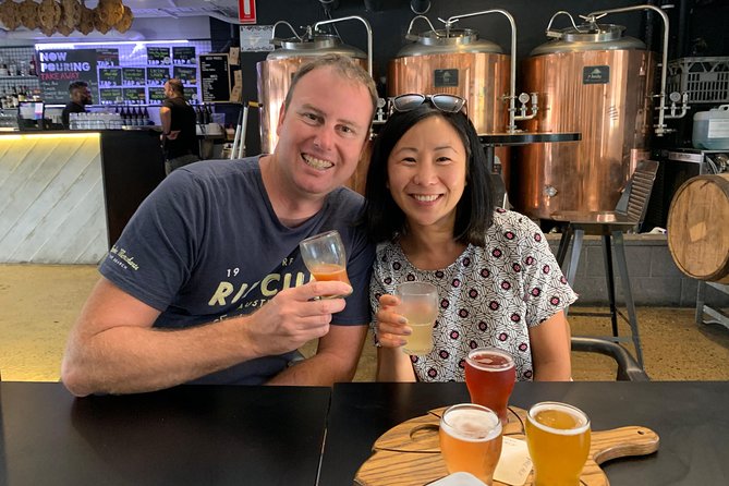 Brisbane Brewery Full Day Tour with Lunch - Sea Legs: beer beside the Story Bridge and lunch