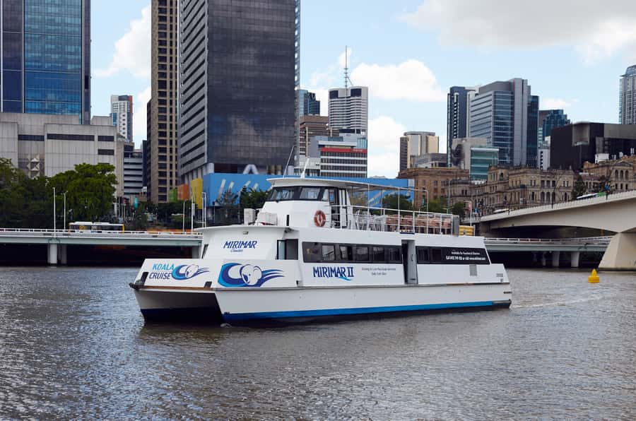 Brisbane River Cruise and Koala Sanctuary Visit - What you see from Southbank to Lone Pine