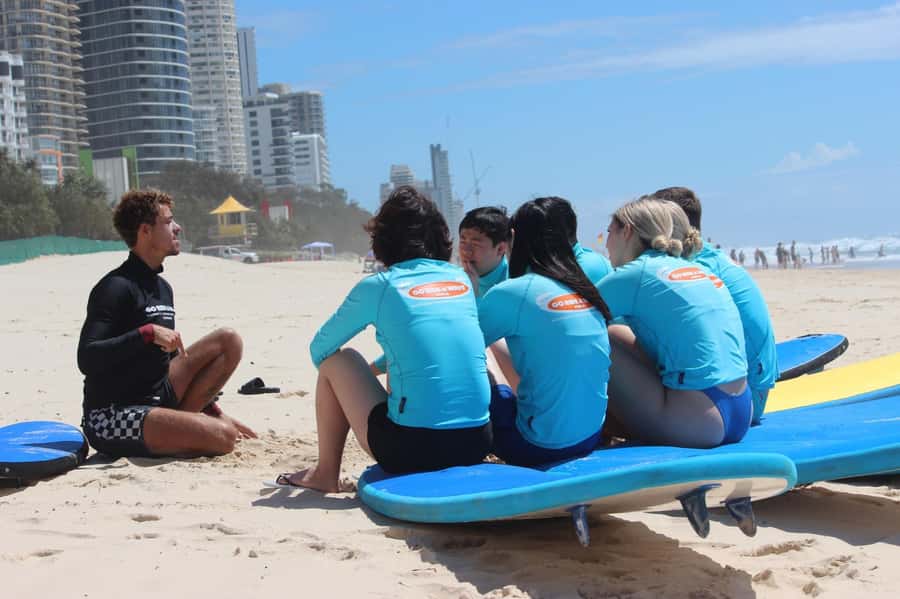 Broadbeach: 2 Hour Surf Experience on the Gold Coast - The first 20 minutes: safety, balance, and board control