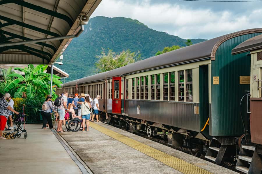 Cairns: Best of the Kuranda Rainforest Full-Day Tour & Lunch - Lunch and the Army Duck at Rainforestation