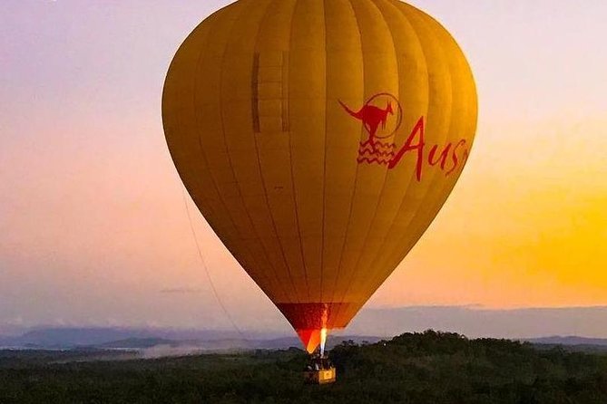 Cairns Classic Hot Air Balloon ride - Sunrise from the basket