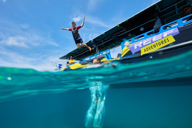 Cairns Half Day Tour a Great Barrier Reef Snorkeling Experience - Getting fitted with reef gear