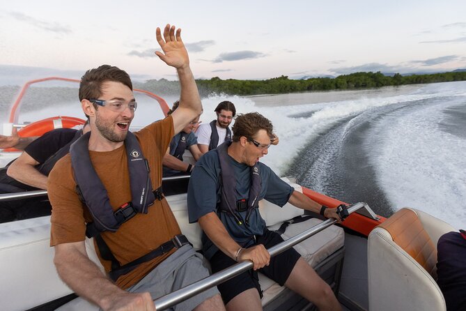 Cairns Jet Boat Ride - The high-speed section: fast, wet and physical