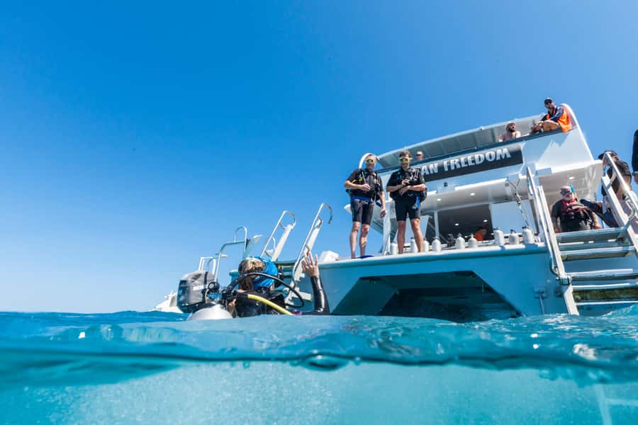 Cairns: Outer and Coral Cay Snorkel and Dive Cruise - Lunch that earns its place on the boat