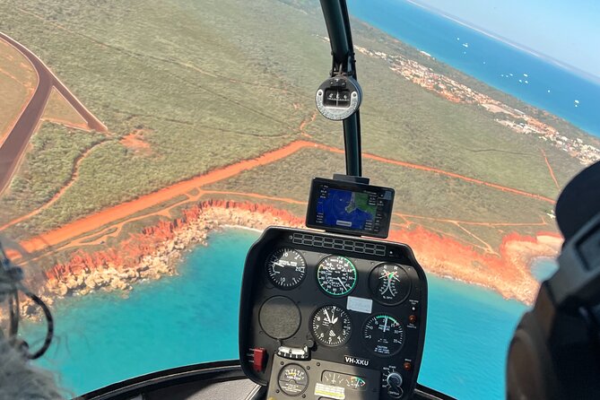 Colours of Broome: Stunning 30-Minute Scenic Helicopter Flight - Town Beach, Broome Jetty and Roebuck Bay