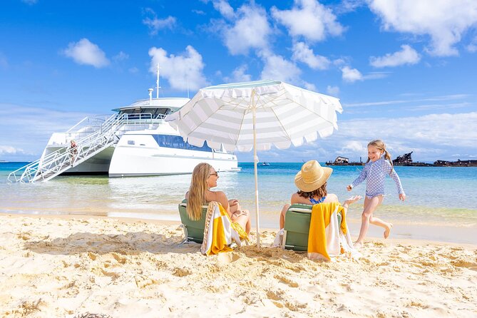 Dolphin & Tangalooma Wrecks Snorkel Cruise & Lunch - Brisbane - Crossing Moreton Bay aboard the Spirit of Mulgumpin