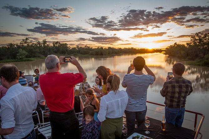 Drover's Sunset Cruise includes Smithy's Outback Dinner and Show - Wildlife, river stories, and the best place for sunset