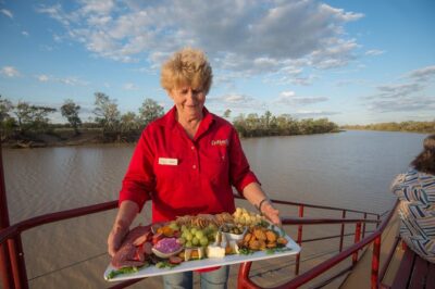 Drover’s Sunset Cruise includes Smithy’s Outback Dinner and Show