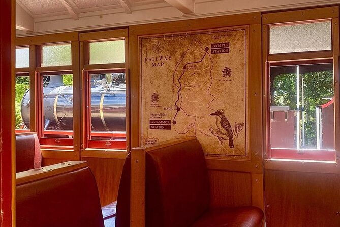 Experience History onboard The Mary Valley Rattler - Watching the locomotive turn