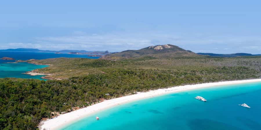 From Airlie: Whitsundays and Whitehaven Half-Day Cruise - The Hamilton Island change and the real travel time