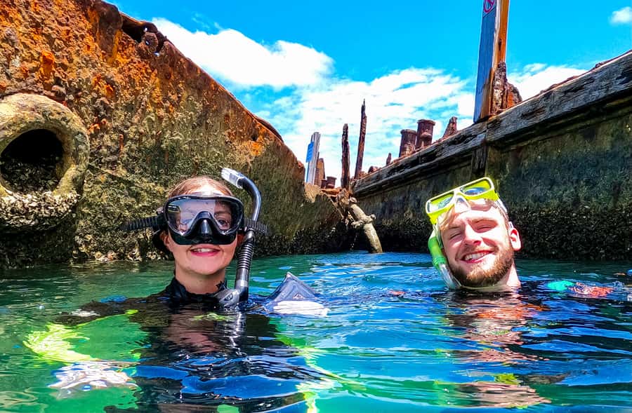 From Brisbane: Moreton Island Full-Day Trip - Transparent kayaking over clear water