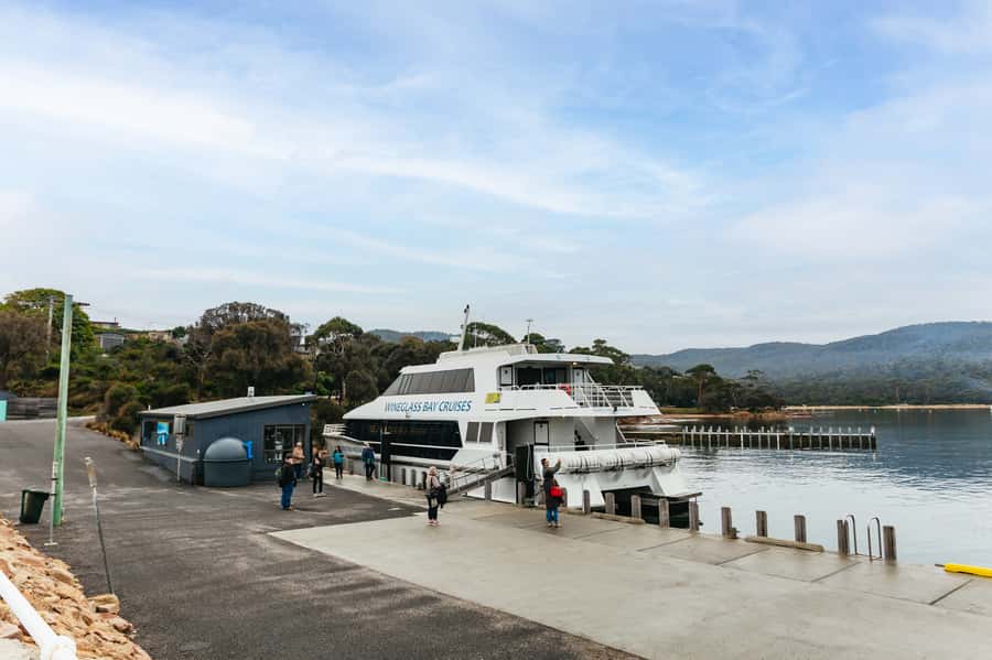 From Coles Bay: Wineglass Bay Cruise with Lunch - Sea caves, hidden coves, and the Hazards
