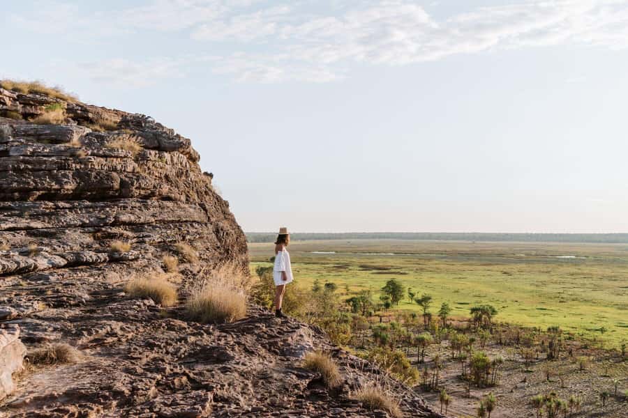 From Darwin: Kakadu Wilderness Escape & Rock Art Day Tour - Your first choice: jumping crocodiles or Fogg Dam wetlands