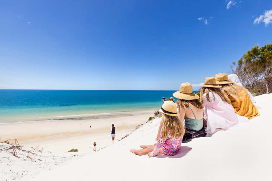 From Hervey Bay: Remote K'gari Tour by Boat with Lunch - Wathumba Creek: turtles, snorkeling, and soft sand