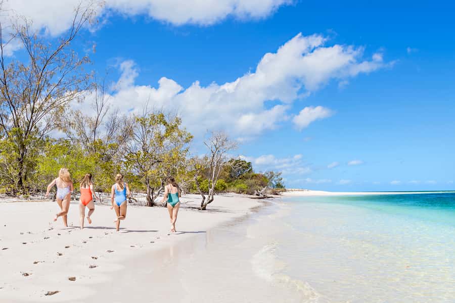 From Hervey Bay: Remote K'gari Tour by Boat with Lunch - Awinya or Bowarrady Creek for the afternoon