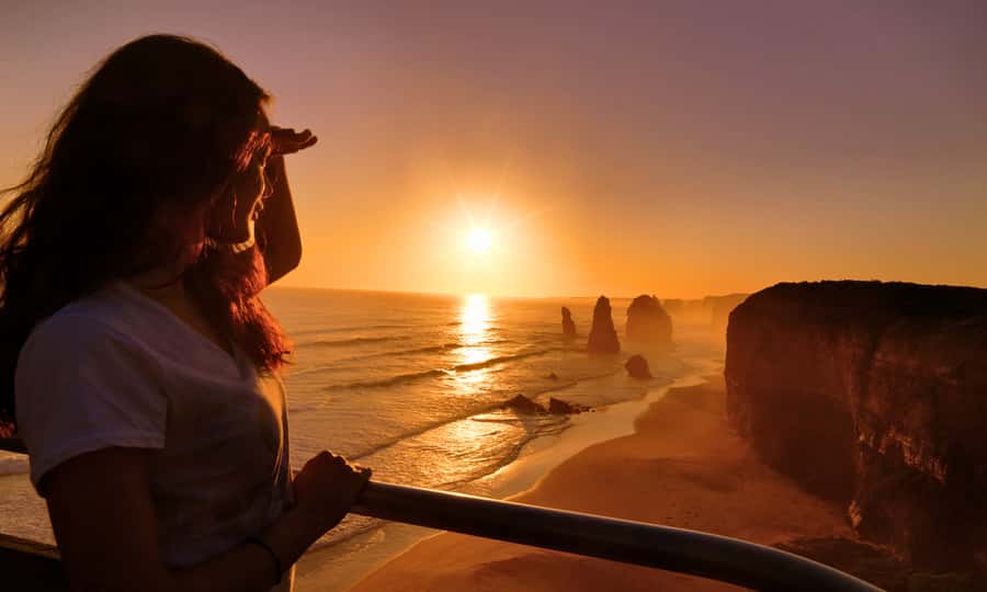From Melbourne: Great Ocean Road Full-Day Sunset Tour - Leaving Melbourne for Anglesea