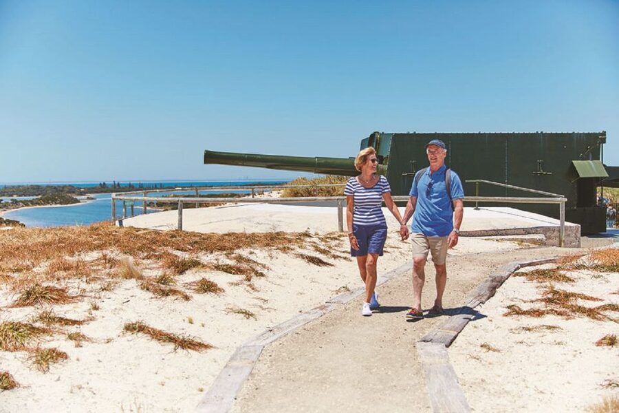 From Perth: Rottnest Island Grand Island Day Tour with Lunch - Lunch with the Oliver Hill views