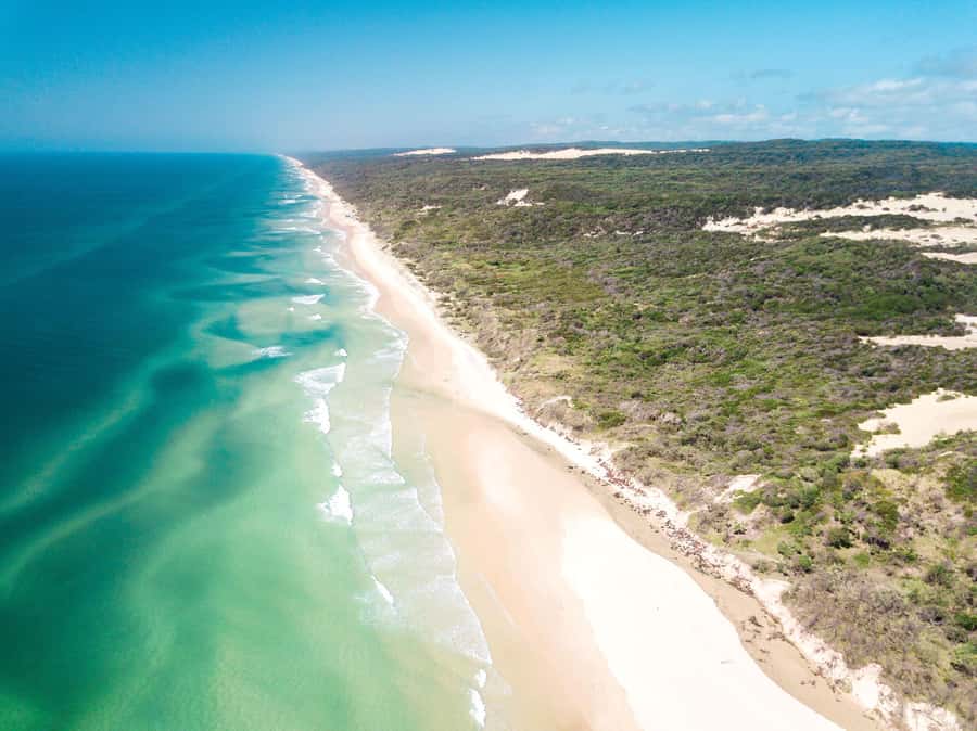From Rainbow Beach: K'gari Fraser Island Full-Day Coach Tour - The Maheno shipwreck and the Pinnacles