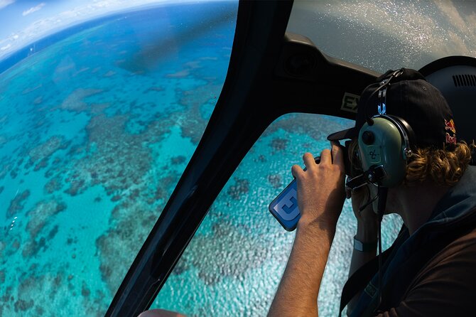 Full Day Reef Cruise and 10 Minute Helicopter Scenic Flight - The ride home, wine, and afternoon snack