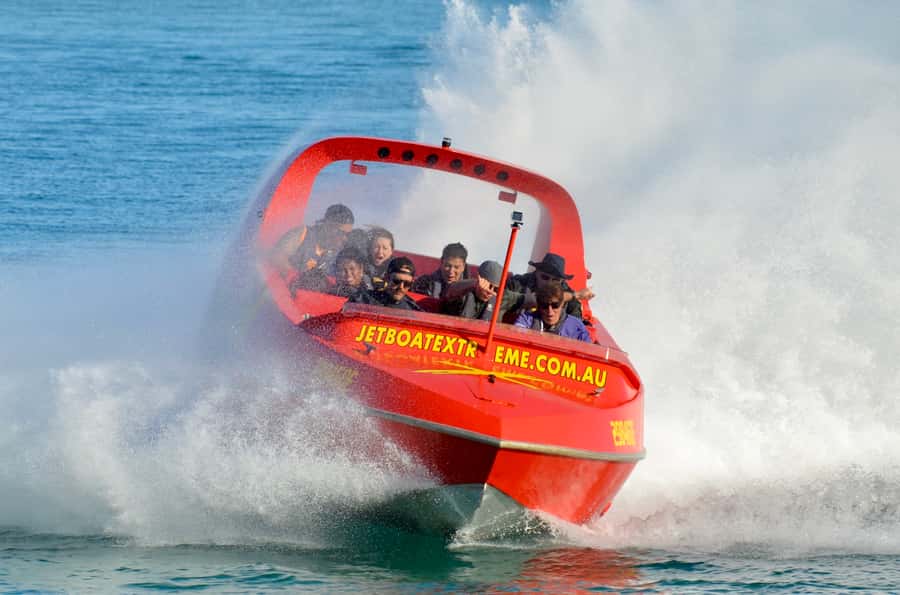 Gold Coast: 55-Minute Extreme Jet Boat Ride - When the 650-horsepower boat cuts loose