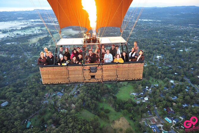 Gold Coast Hot Air Balloon Flight - Photos and movie package included
