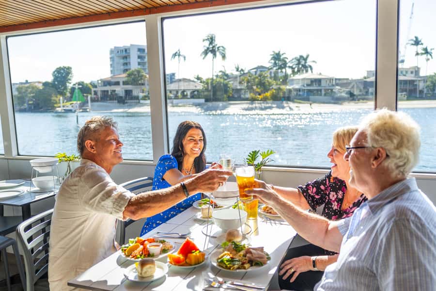 Gold Coast: Sightseeing Cruise with Buffet Lunch - Choosing between the lower deck and sundeck