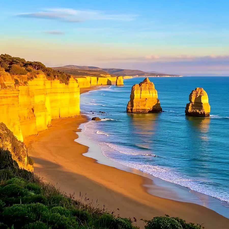 Great Ocean Road 12 Apostles London Bridge Koala Kangaroo - Apollo Bay gives the day a needed pause
