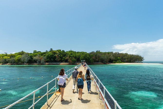 Green Island Day Trip from Cairns - Leaving Cairns on the Big Cat catamaran